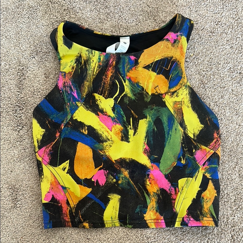 lululemon athletica Multicolor Crop Top